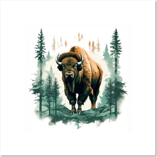 American Bison Posters and Art